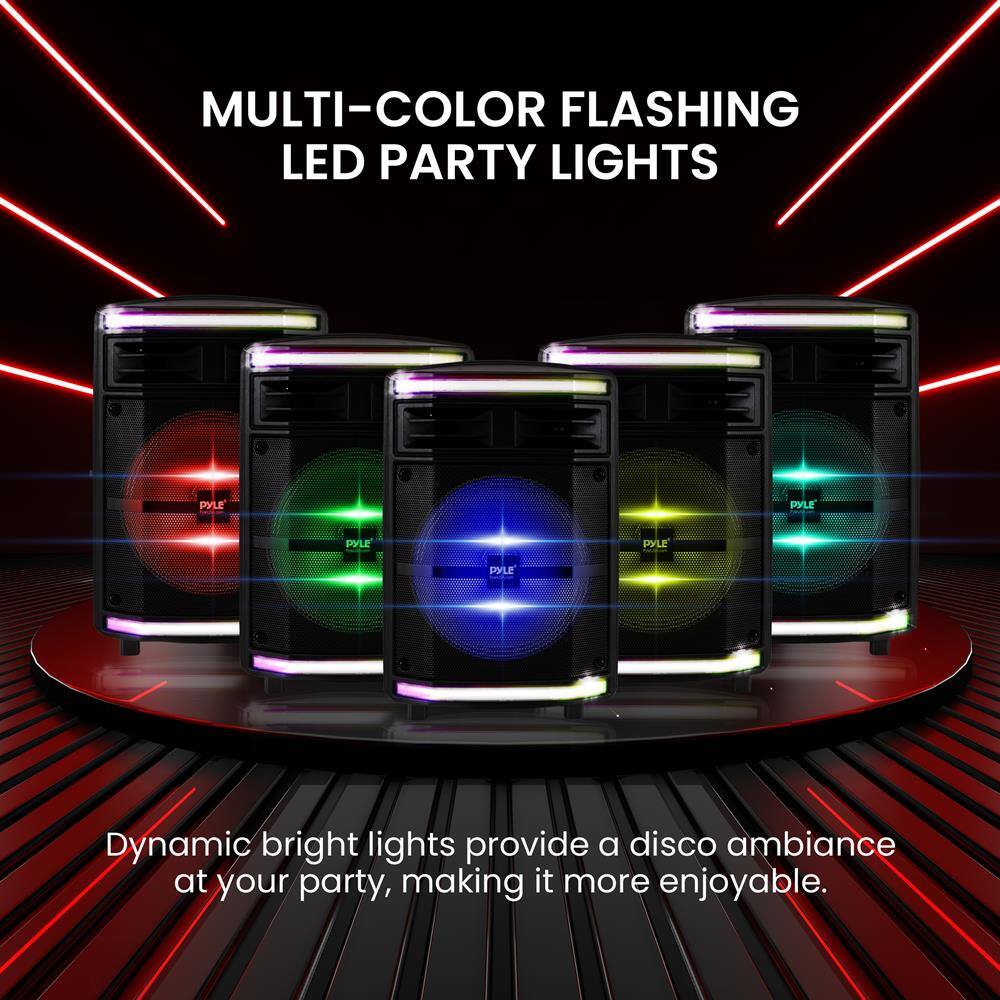 MULTI-COLOR FLASHING LED PARTY LIGHTS

Dynamic bright lights provide a disco ambiance at your party, making it more enjoyable.