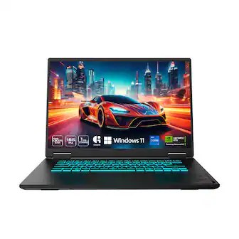 GIGABYTE - GAMING A16 - 16" 165Hz 1920x1200 WUXGA Intel Core i7-13620H - 1TB SSD - 32GB DDR5 RAM - GeForce RTX 5060 - Black Steel