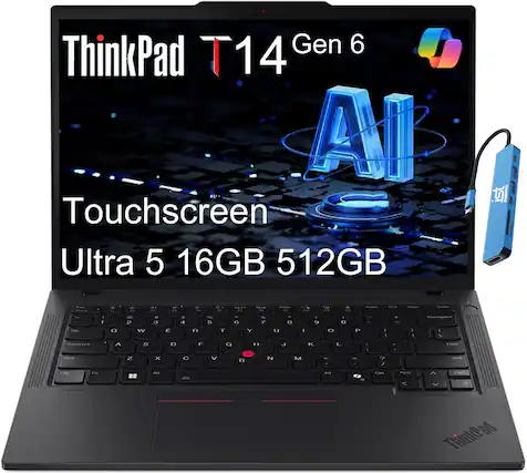 ThinkPad T14 Gen 6
Touchscreen
Ultra 5 16GB 512GB