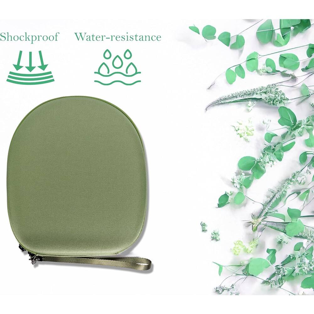 Angle. ACJPR - Hard Shell Replacement Case for Over-Ear Bluetooth Headphones with Microphone, Compatible with QC 45/35/35 II.