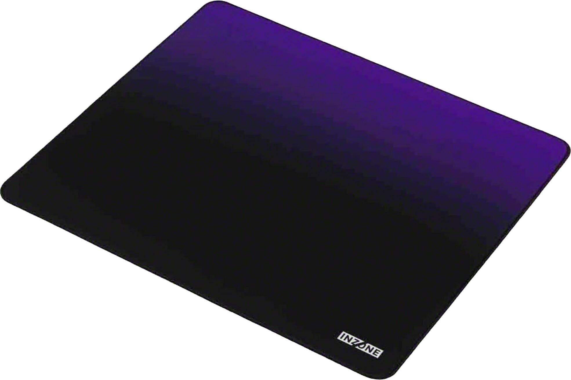Angle. Sony - INZONE Mat-D Speed type Large 4mm Cloth Gaming Mousepad - Black.