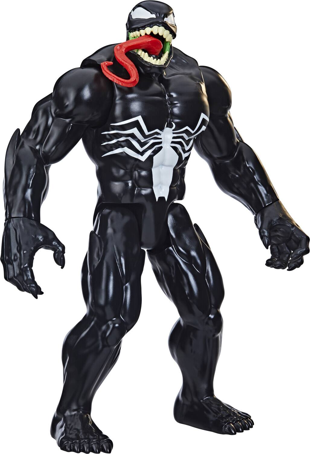 Alt View 1. Hasbro - Hasbro Collectibles - Spider-Man - Titan Hero Series - 12" Venom Action Figure   - COLLECTIBLES - Multicolor.