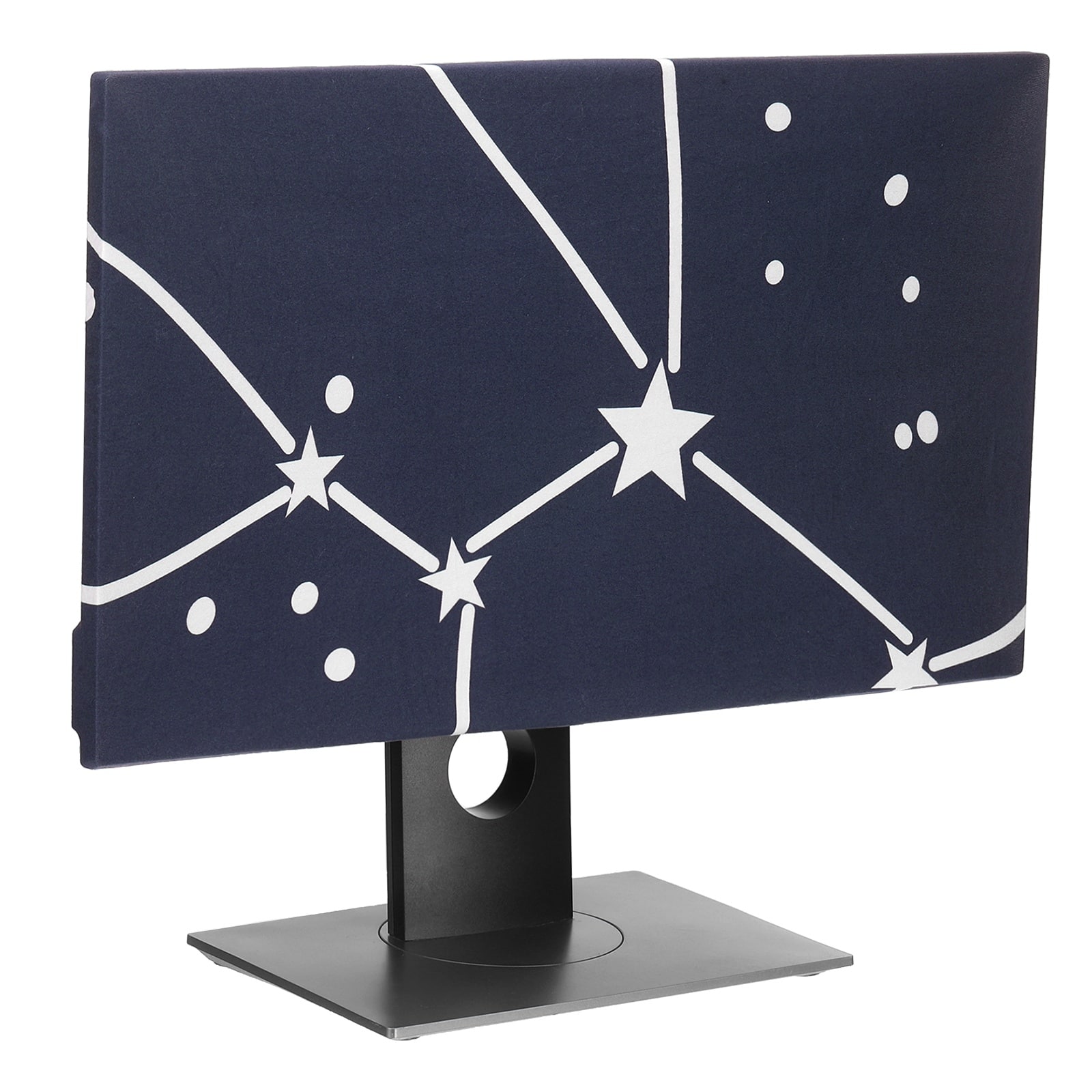 Unique Bargains - Monitor Dust Cover Anti-Static Dustproof Protective Cover Computer Screen Sleeve for 24 Inch Monitor PC Desktop HD Panel - Black