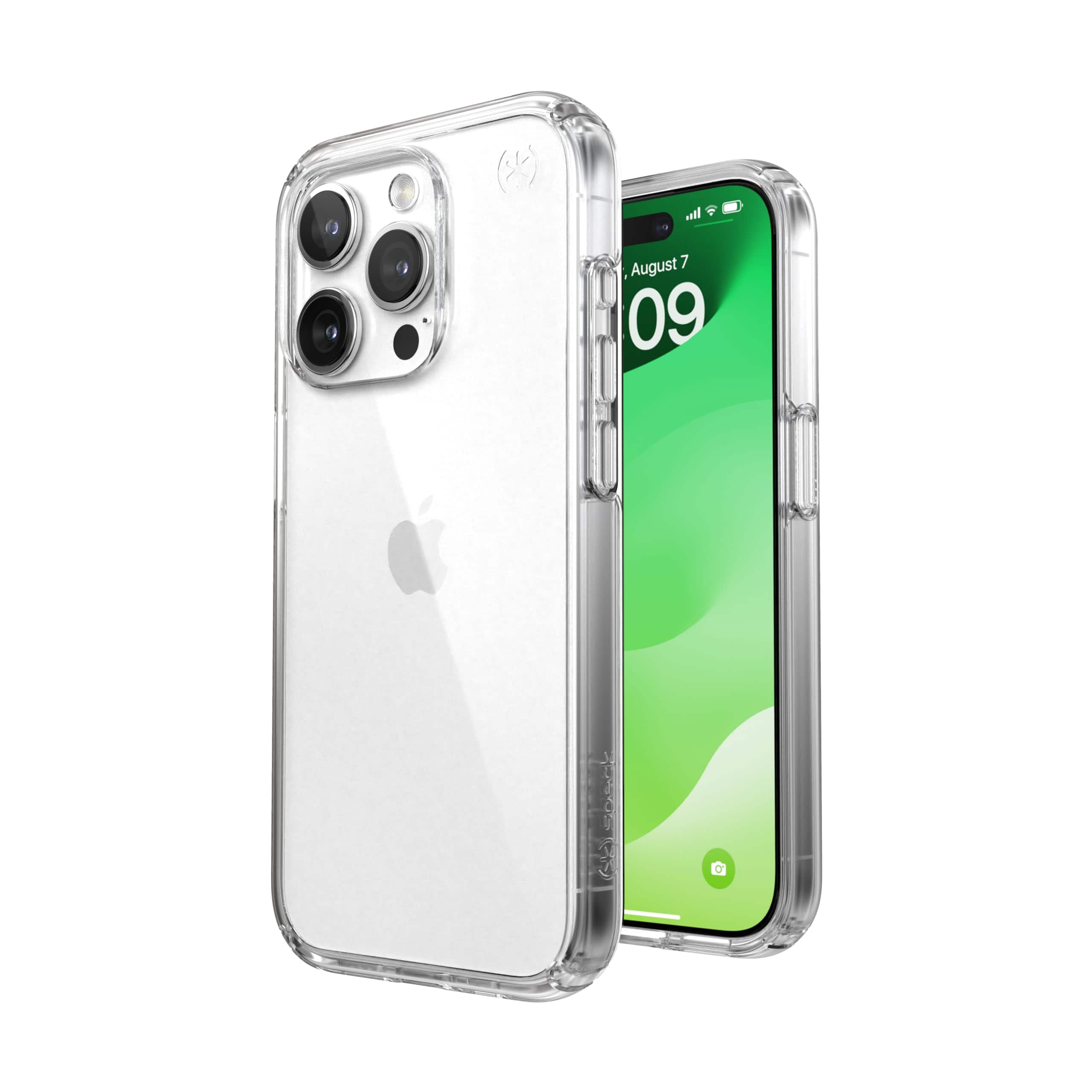 Speck - Presidio2 Grip with MagSafe Case - iPhone 15 Pro / 6.1 Pro (2023) - Clear
