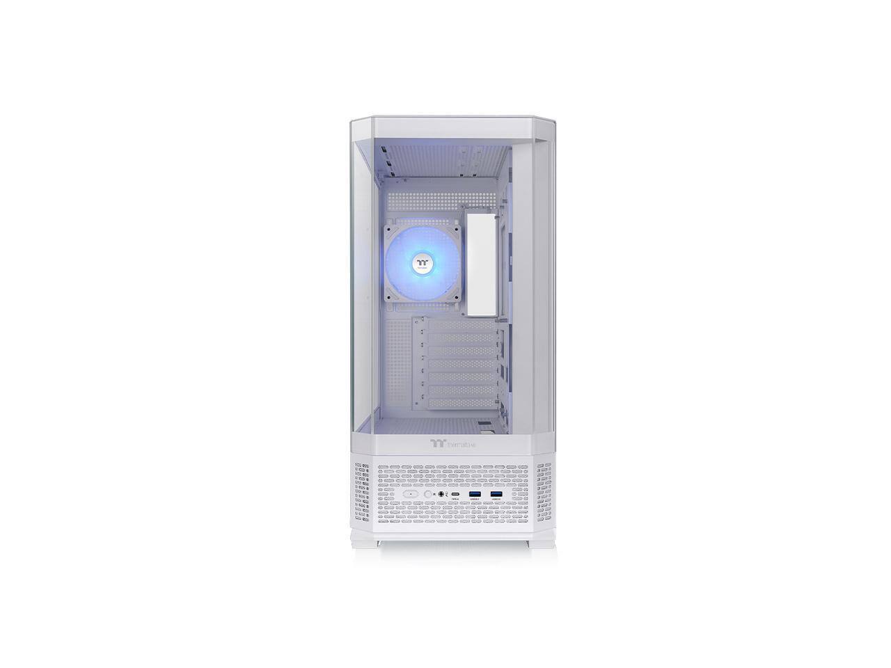 Thermaltake View 370 TG ARGB Mid Tower with ARGB Fans, 360mm