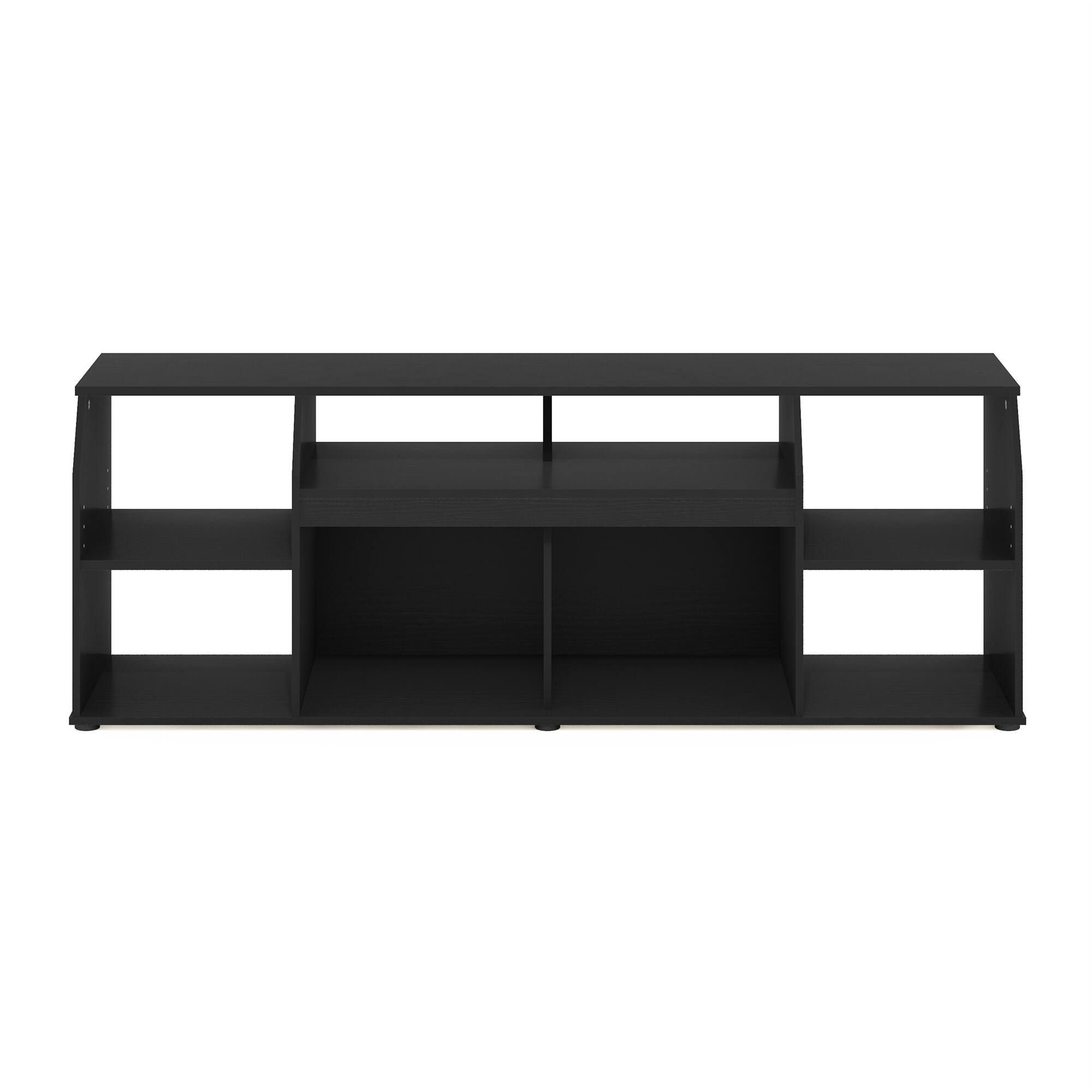 Alt View 3. Furinno - JAYA Large Media Console Table with LED For TV up to 65-Inch - Americano.