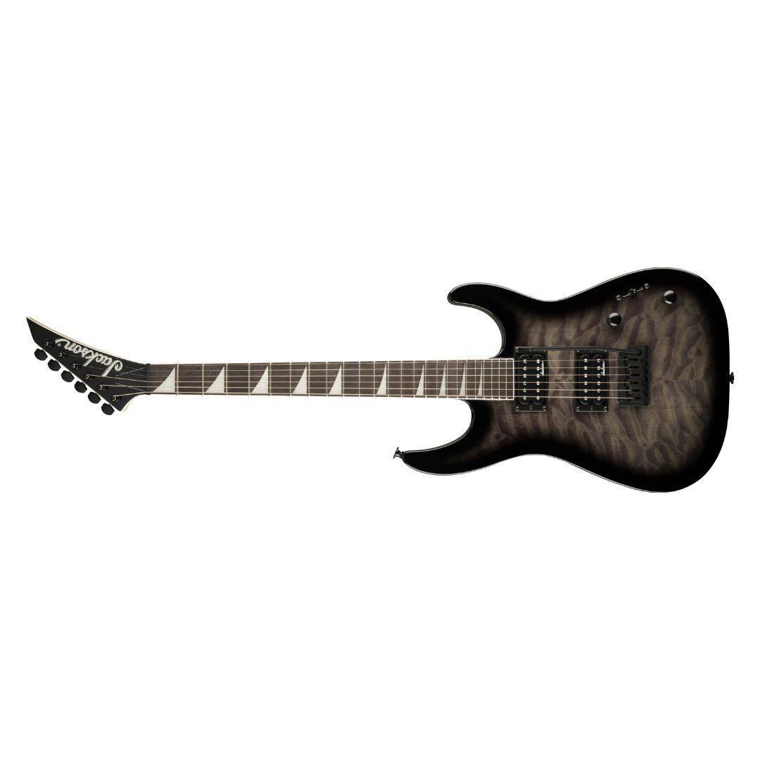 Back. Jackson - Jackson JS Series Dinky JS20 DKQ 2PT Electric Guitar - Transparent Black.