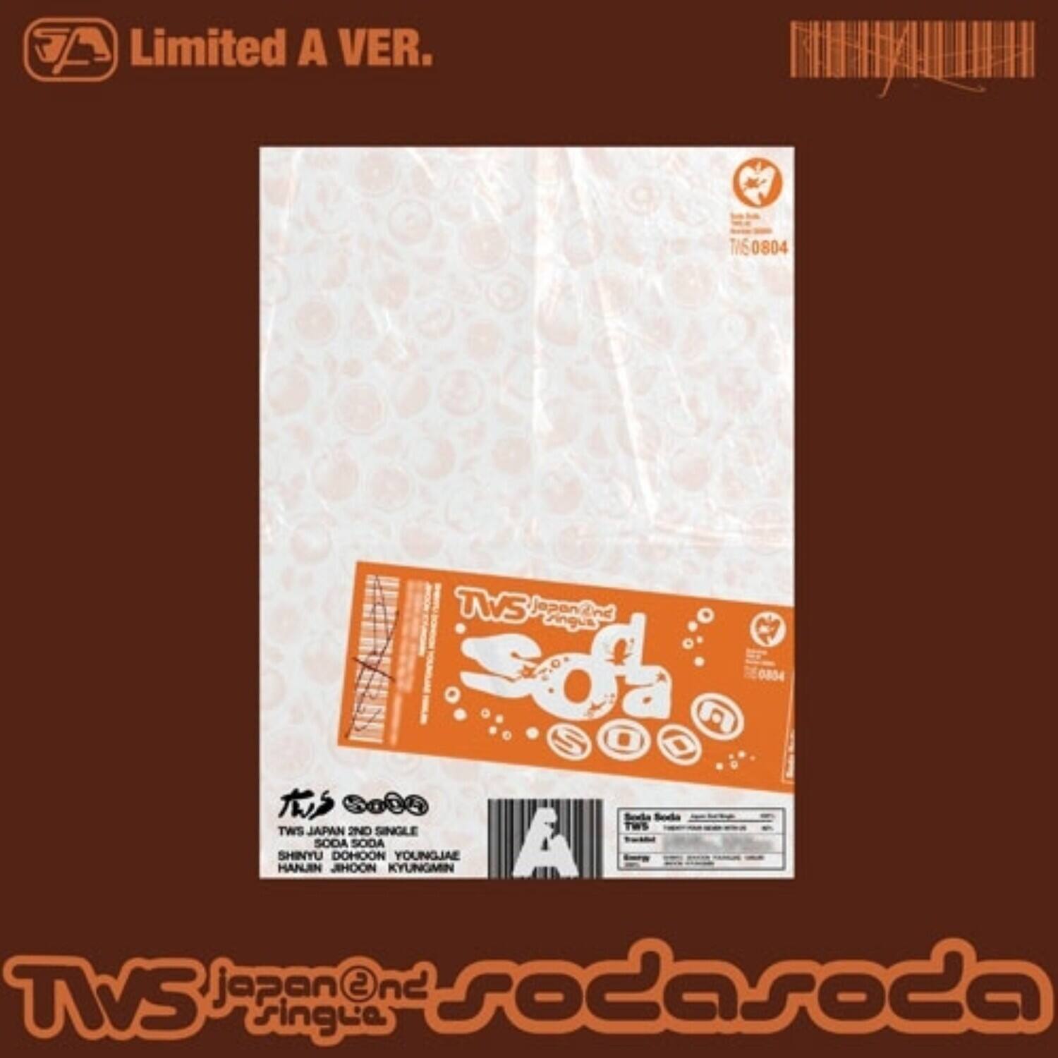 TWS - Soda Soda - Limited A Version   - COMPACT DISCS [CD]