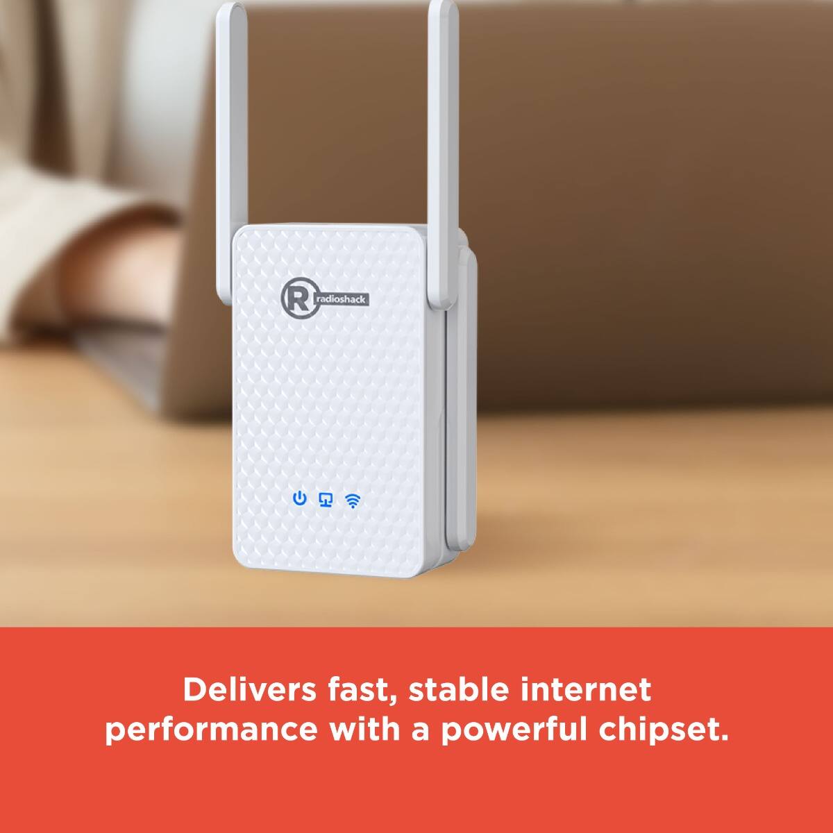 Radioshack delivers fast, stable internet performance with a powerful chipset.