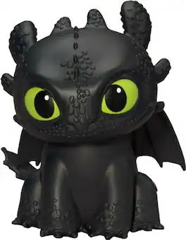 Beast - Kingdom - How to Train Your Dragon - Palm Size Vinyl Functional Figurine - Toothless Piggy - COLLECTIBLES - Multicolor