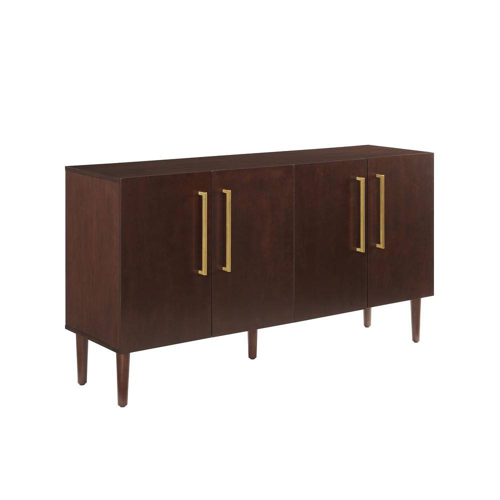 Back. Crosley Furniture - Everett Sideboard - Mahogany.