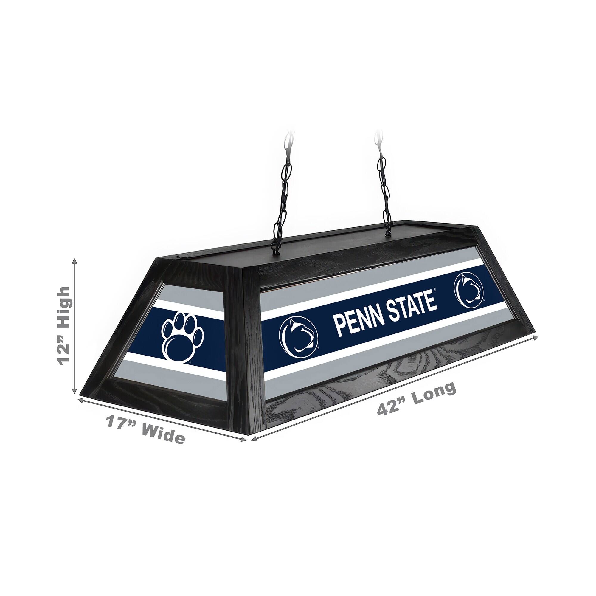 High 12" 17" Wide PENN STATE 42" Long
