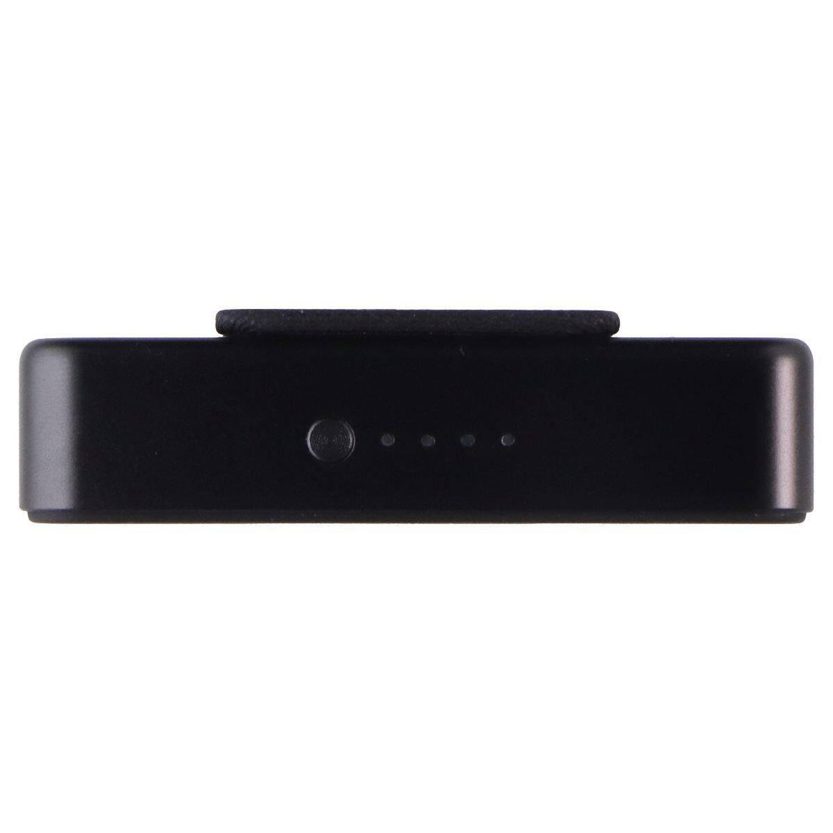 Alt View 1. mophie - Wireless 10,000mAh Powerstation - Power Bank with Stand - Black.