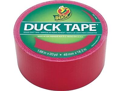 DUCK TAPE  
BRAND DUCT TAPE / MARQUE DE RUBAN ADHÉSIF / MARCA DE CINTA PARA CONDUCTOS  
MADE IN USA / FABRIQUÉ AUX É-U. / HECHO EN E.E.U.U.  

1.88 in x 20 yd  
48 mm x 18.2 m