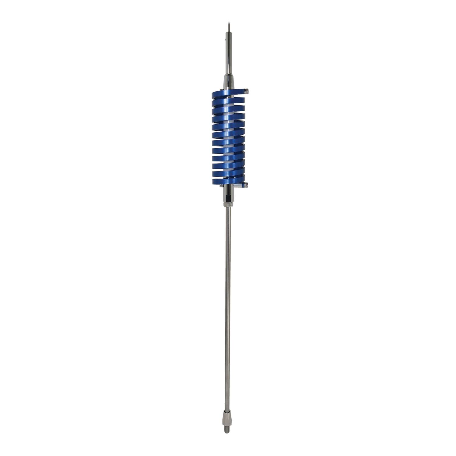 Alt View 6. Browning - Browning Br-92-bl Br-92 68-in. 15,000-watt Flat-coil Cb Antenna With 16-in. Shaft (blue) - Blue.