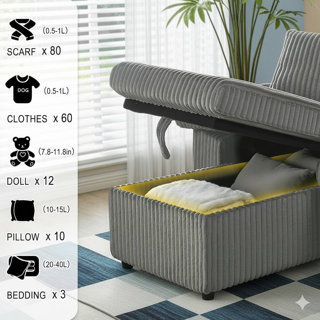 (0.5-1L) SCARF X 80  
(0.5-1L) CLOTHES X 60  
(7.8-11.8in) DOLL X 12  
(10-15L) PILLOW X 10  
(20-40L) BEDDING X 3