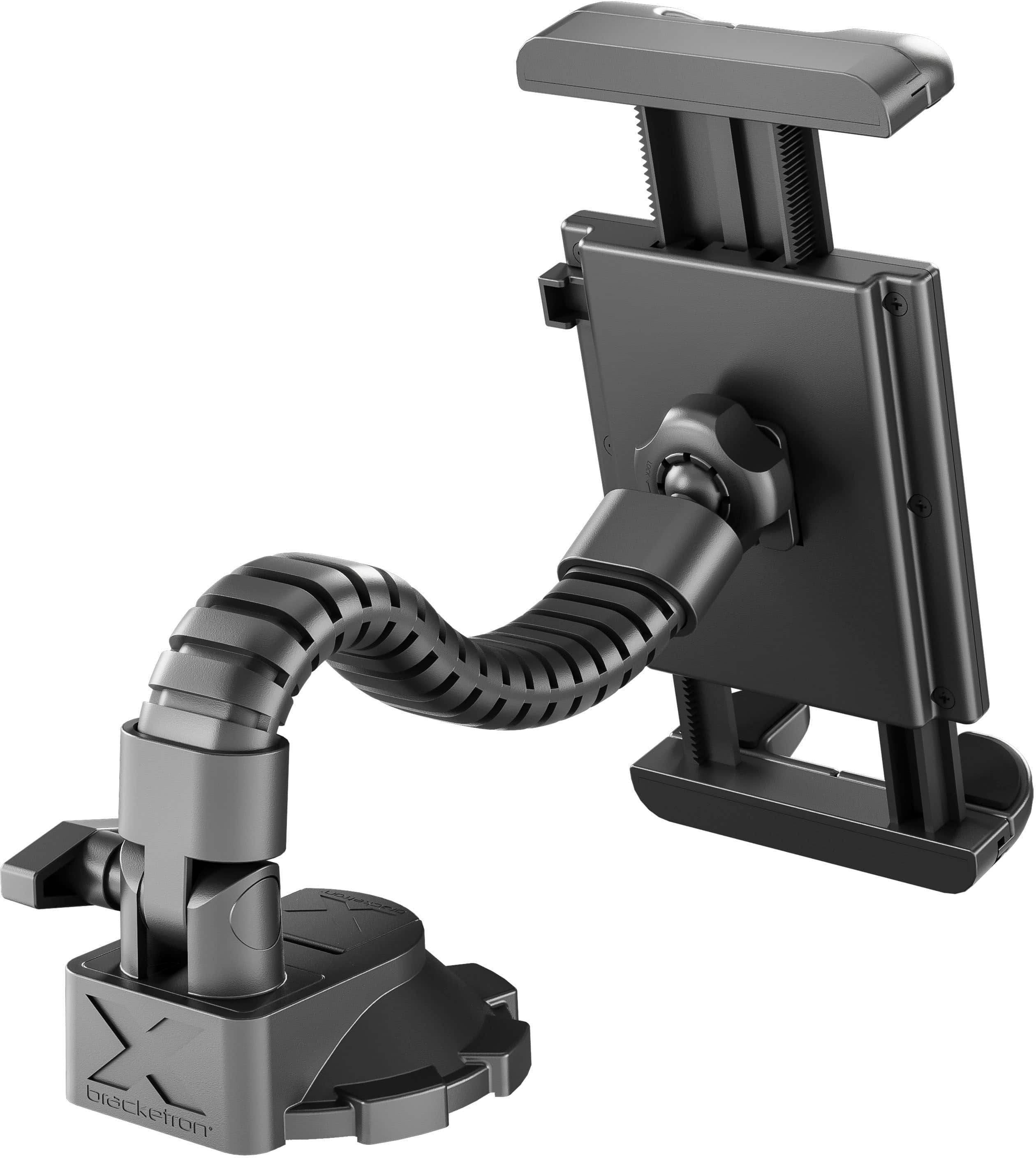 Angle. Bracketron - HD Tablet Flex Mount - Black.