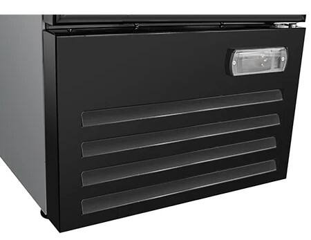 Alt View 6. Equator - Equator Vitlife 12.3 Cu Ft Commercial Glass Door Merchandiser Refrigerator, LED, Adjustable Shelves, Auto Defrost ETL - Black.