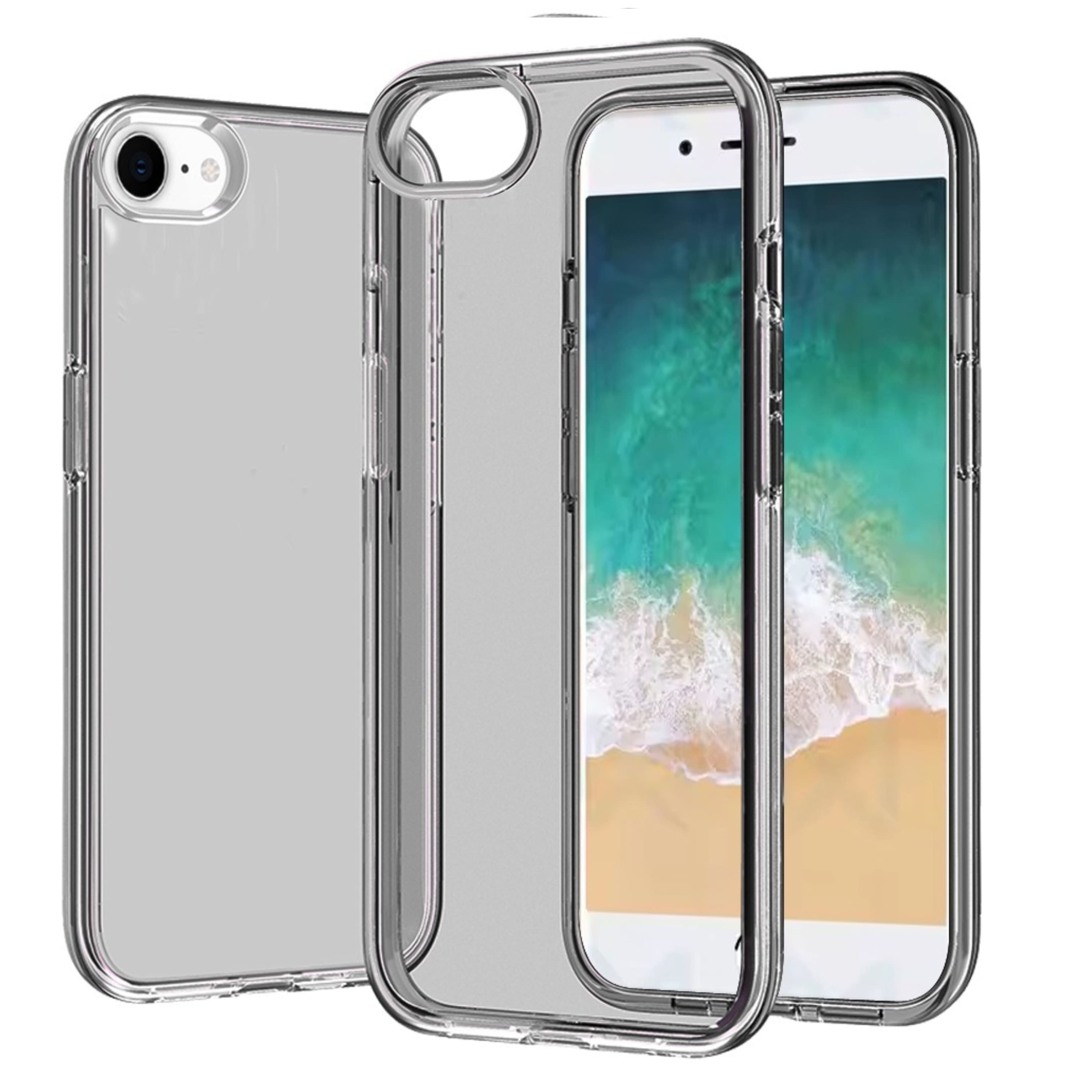 Kitcheniva - Ultra Thick 3mm Translucent Hybrid Case With Tempered Glass For iPhone 16e 17e - Smoke price history on PriceWatchPro