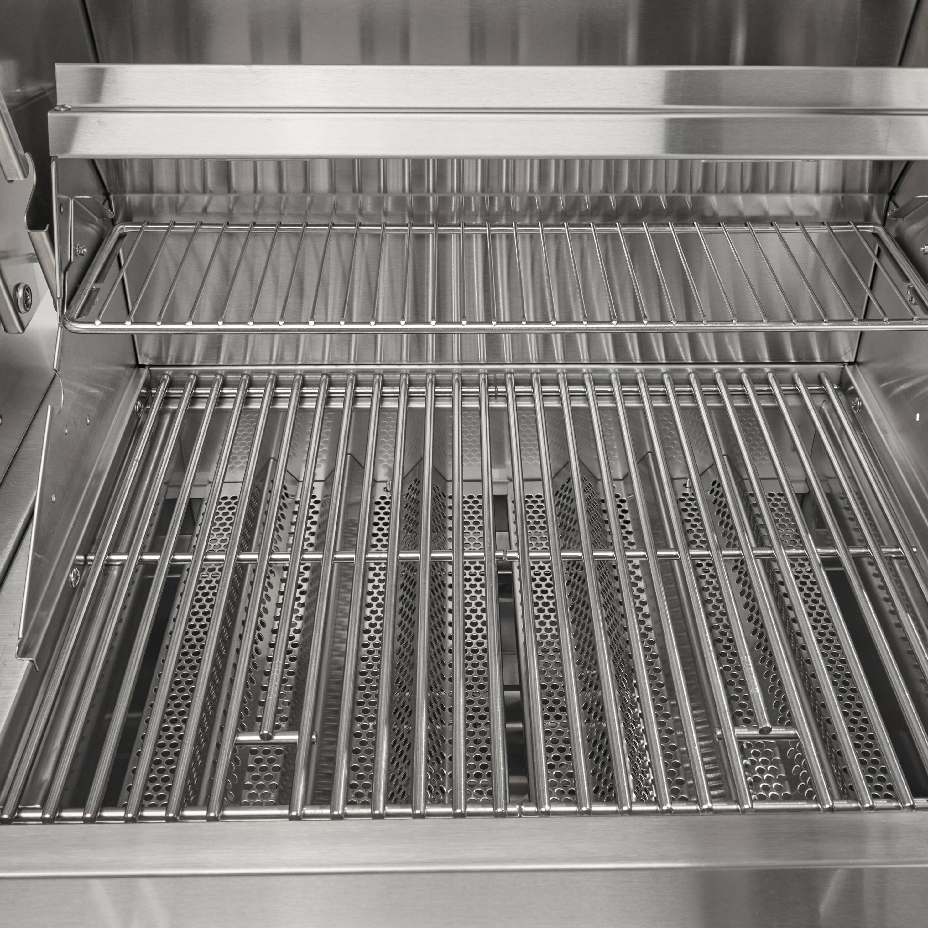 Angle. Coyote Outdoor Living - 50" Coyote Outdoor Living Combination Natural Gas (NG) and Charcoal Grill - Stainless Steel.