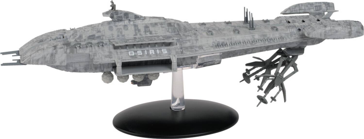 Alt View 2. PopMarket - Battlestar Galactica - Modern Blood & Chrome Osiris Die-Cast 10.5" Ship   - COLLECTIBLES - Multicolor.
