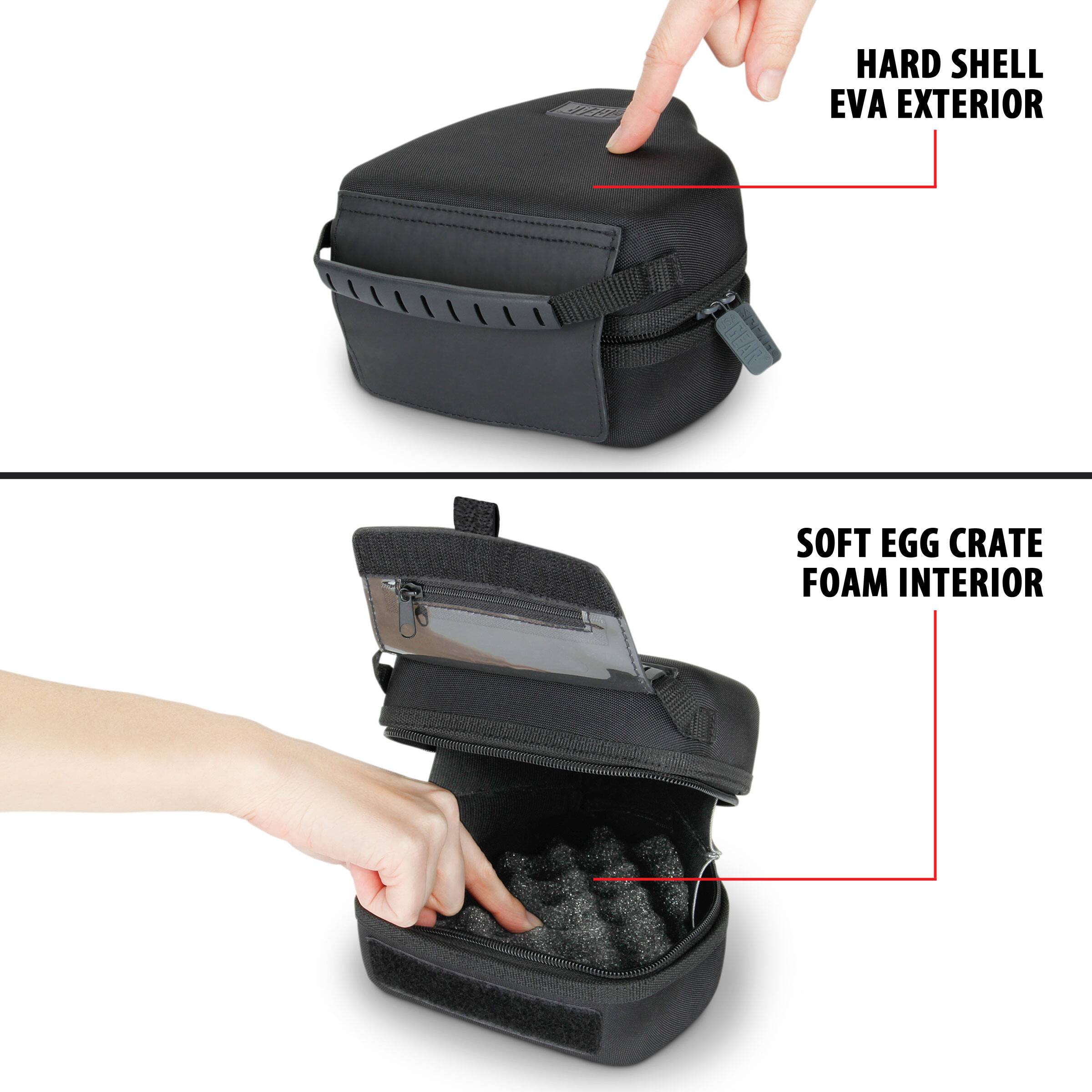 BEAR
HARD SHELL EVA EXTERIOR
SOFT EGG CRATE FOAM INTERIOR