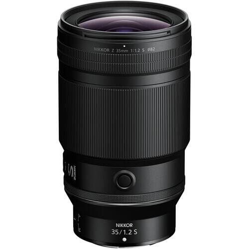 NIKKOR Z 35mm 1:1.2 S 82  
NIKKOR P  
NIKKOR 35/1.2 S