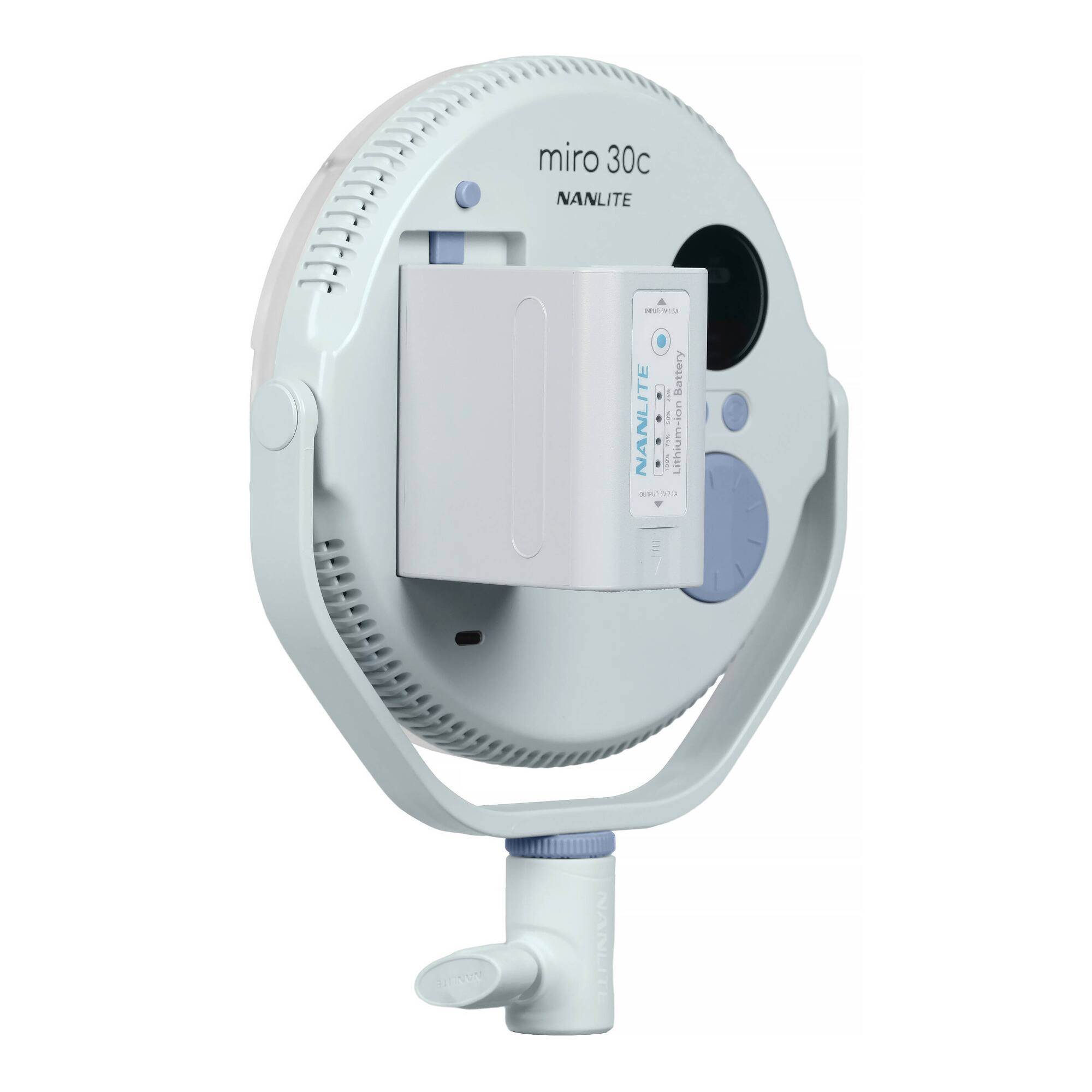 miro 30c  
NANLITE  
Battery  
NANLITE  
Lithium-ion Battery