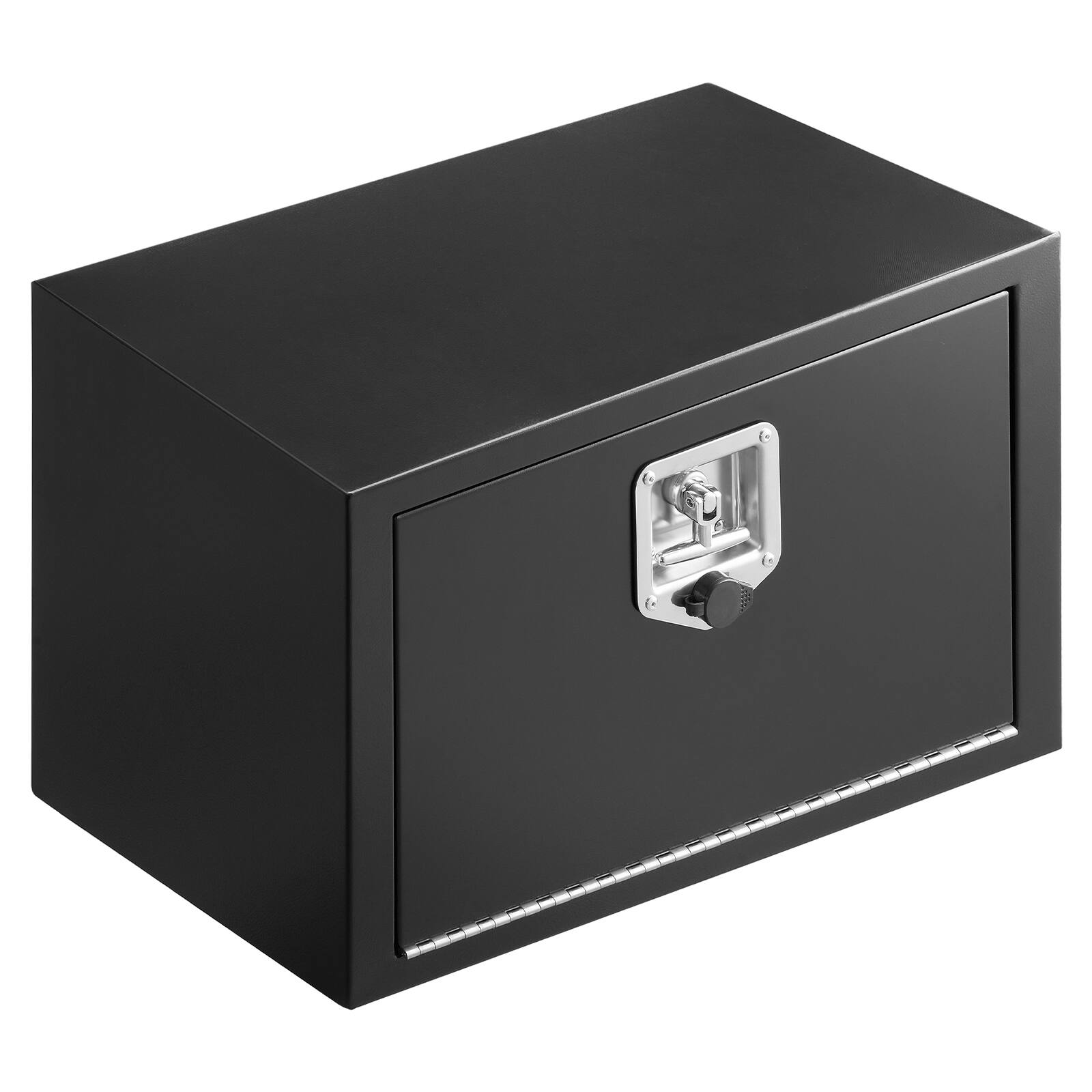 Alt View 5. VEVOR - Underbody Truck Tool Box, 24 x 12 x 14 Inch Heavy Duty Steel Trailer Storage Box with Lock & Keys, Waterproof Trailer - Black.