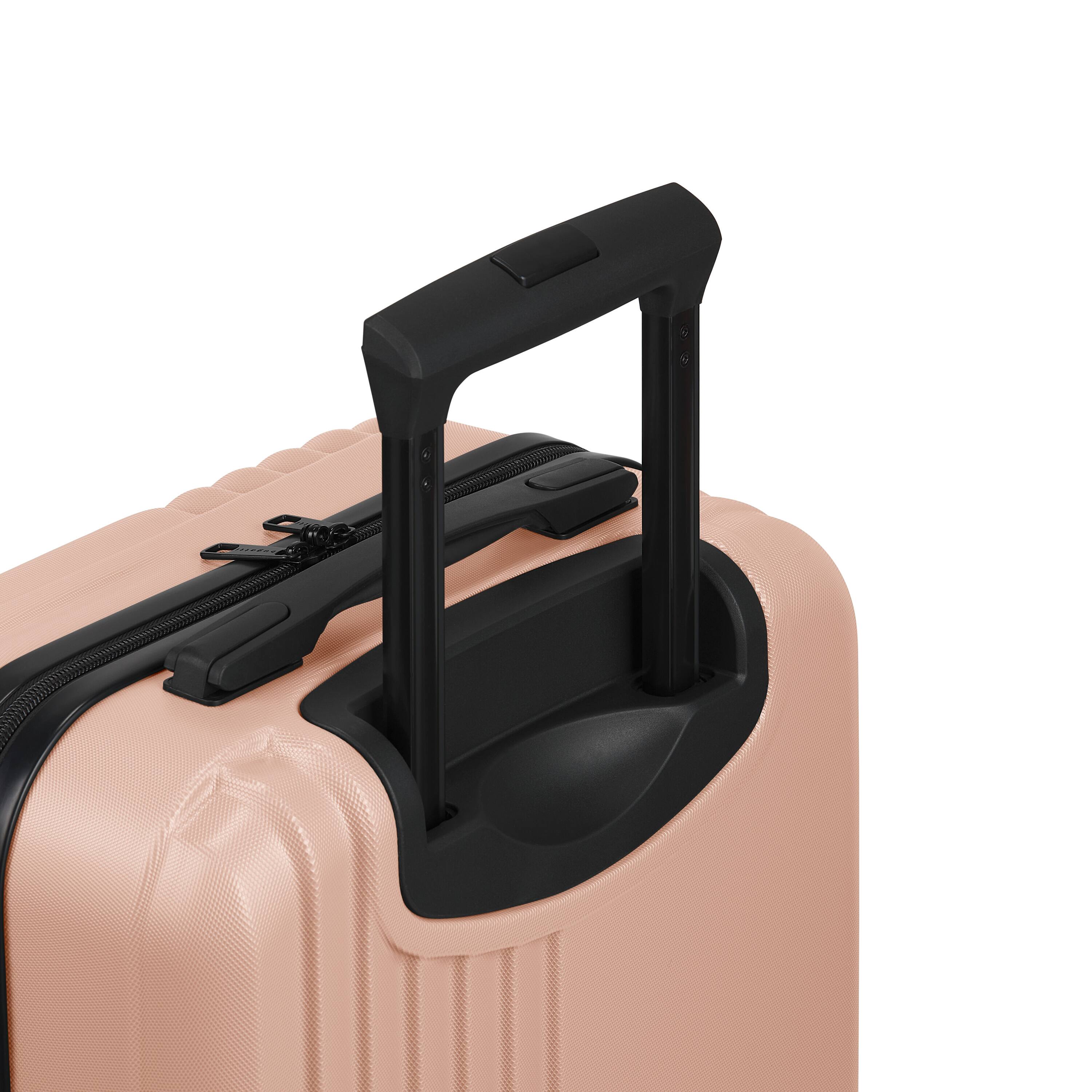 Alt View 2. Bugatti - Bugatti Classic 2 Piece Hardside Set Luggage - PEACH.