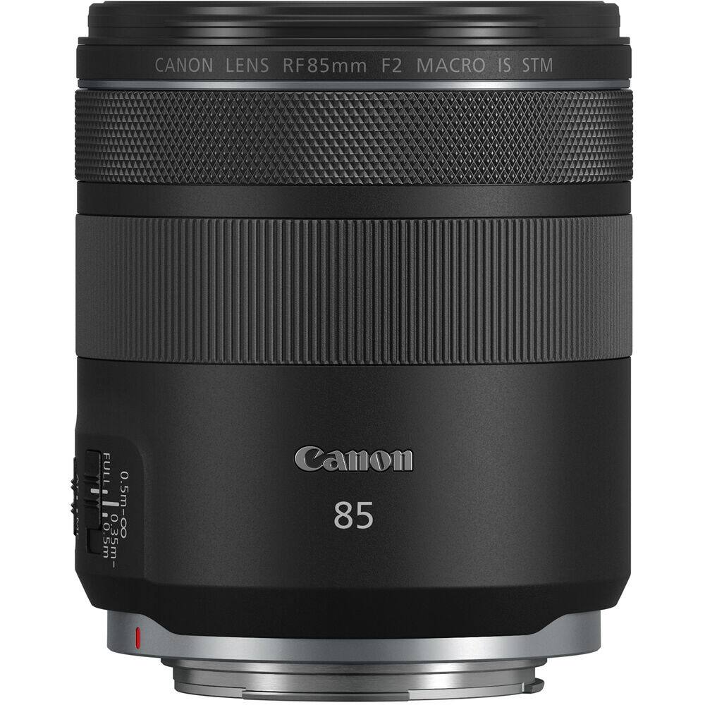 CANON LENS RF85mm F2 MACRO IS STM  
FULL 0.5m - 0.5m-0 0.35m- Canon 85