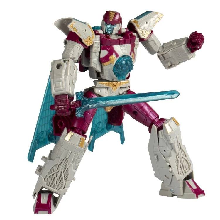 Alt View 6. Hasbro - Hasbro Collectibles - Transformers - Legacy United Voyager Class - Cybertron Universe Vector Prime   - Collectibles - Multicolor.