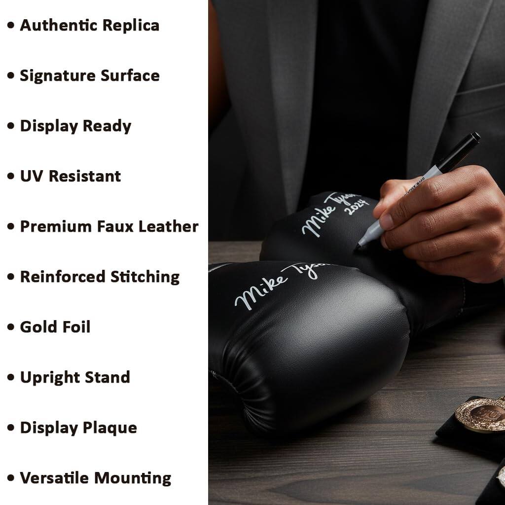 - Authentic Replica
- Signature Surface
- Display Ready
- UV Resistant
- Premium Faux Leather
- Reinforced Stitching
- Gold Foil
- Upright Stand
- Display Plaque
- Versatile Mounting