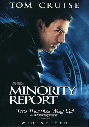 Front. Minority Report - DVD.