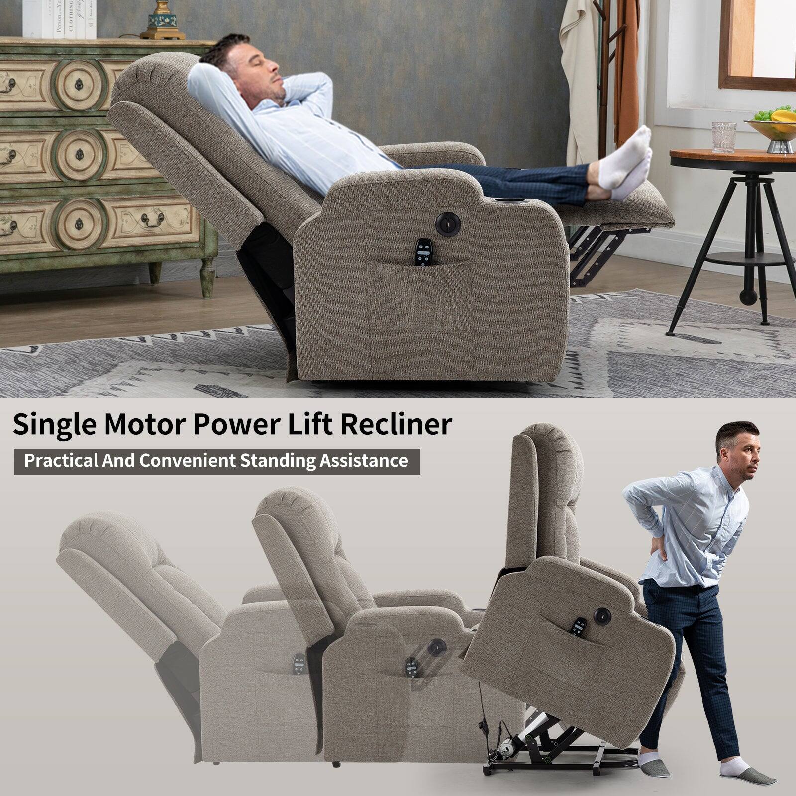 Single Motor Power Lift Recliner

Practical And Convenient Standing Assistance