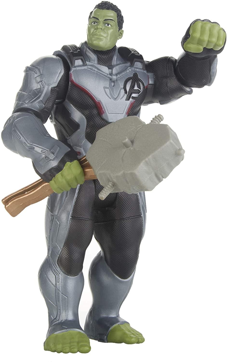 Alt View 10. Hasbro - Marvel Avengers Endgame 6 Inch Action Figure | Team Suit Hulk - Grey.