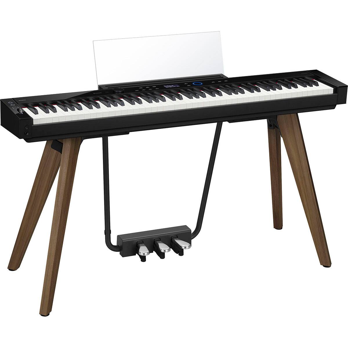 Alt View 8. Casio - Casio Privia PX-S7000 88-Key Digital Stage Piano with Stand - Black.