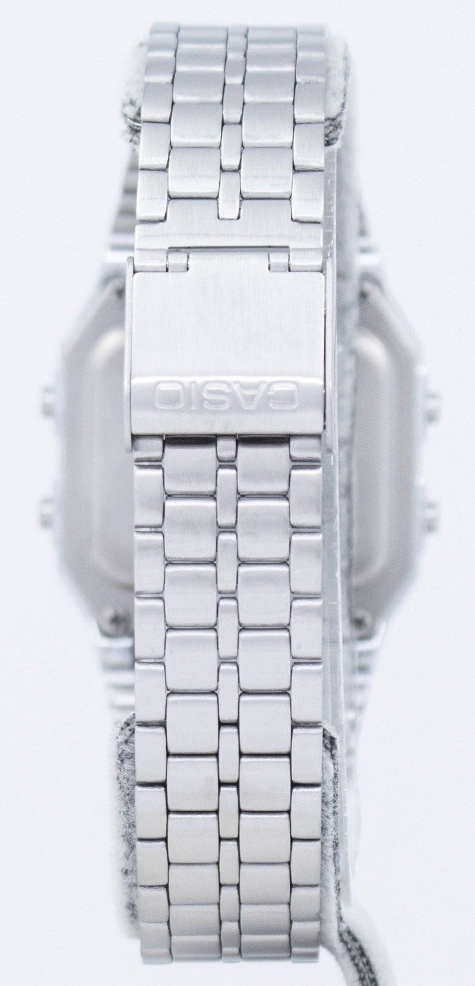 Back. Casio - Casio Digital Alarm World Time Backlight Timer Calendar A500WA7DF 30M Mens Watch - Gray.