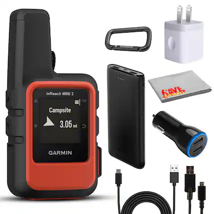GARMIN inReach MINI 2
OK
Campsit
3.05 mi
GARMIN
SAVE ELECTRONICS