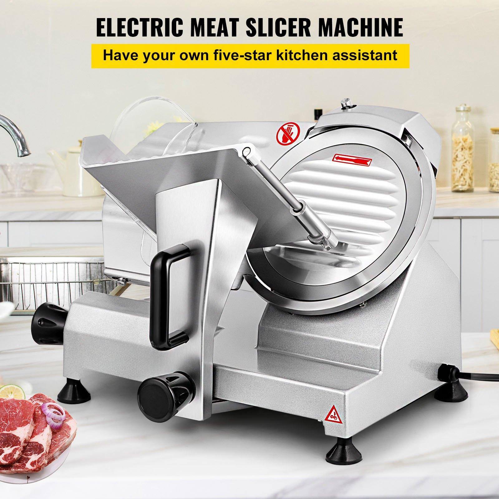 ELECTRIC MEAT SLICER MACHINE  
Have your own five-star kitchen assistant