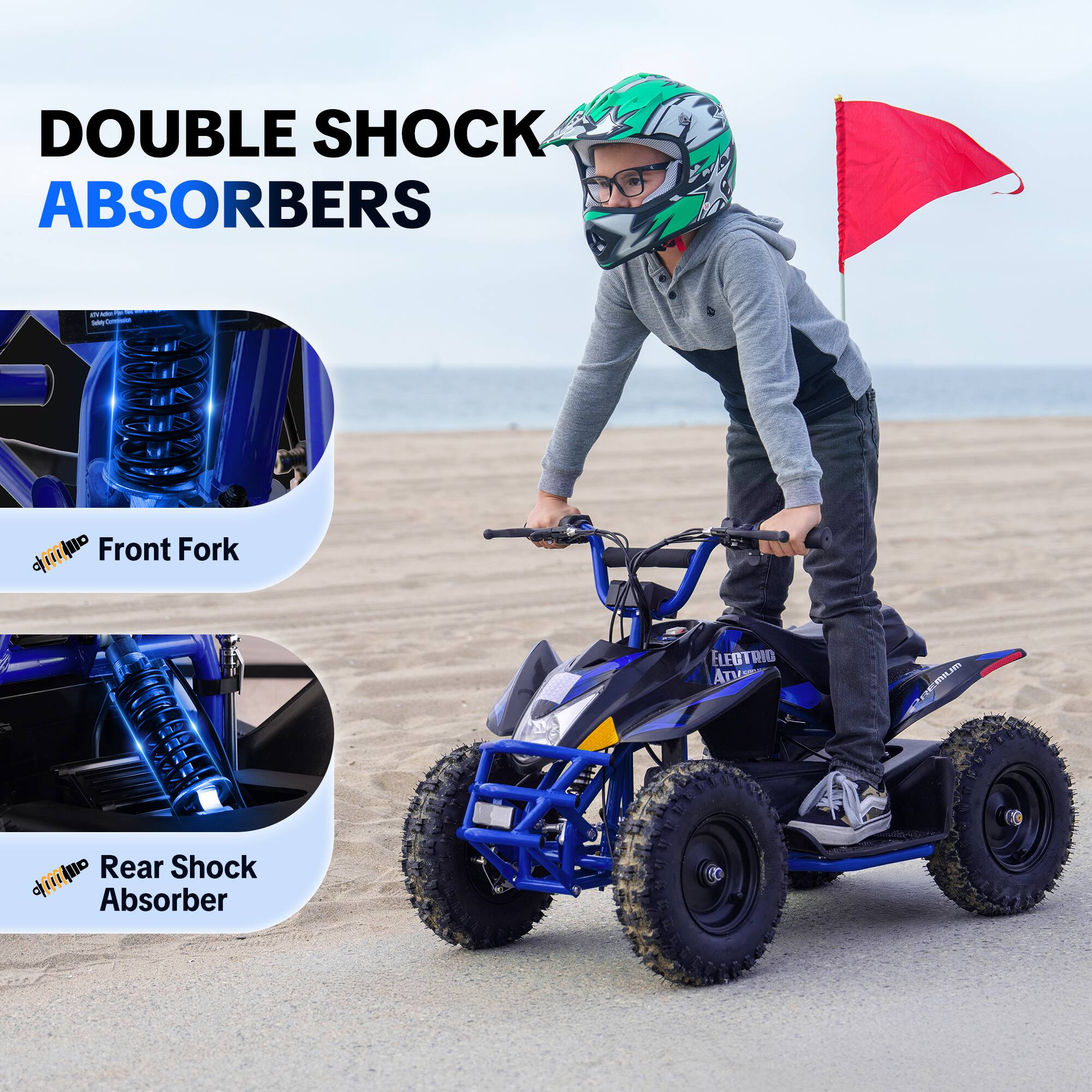 DOUBLE SHOCK ABSORBERS

Front Fork

Rear Shock Absorber