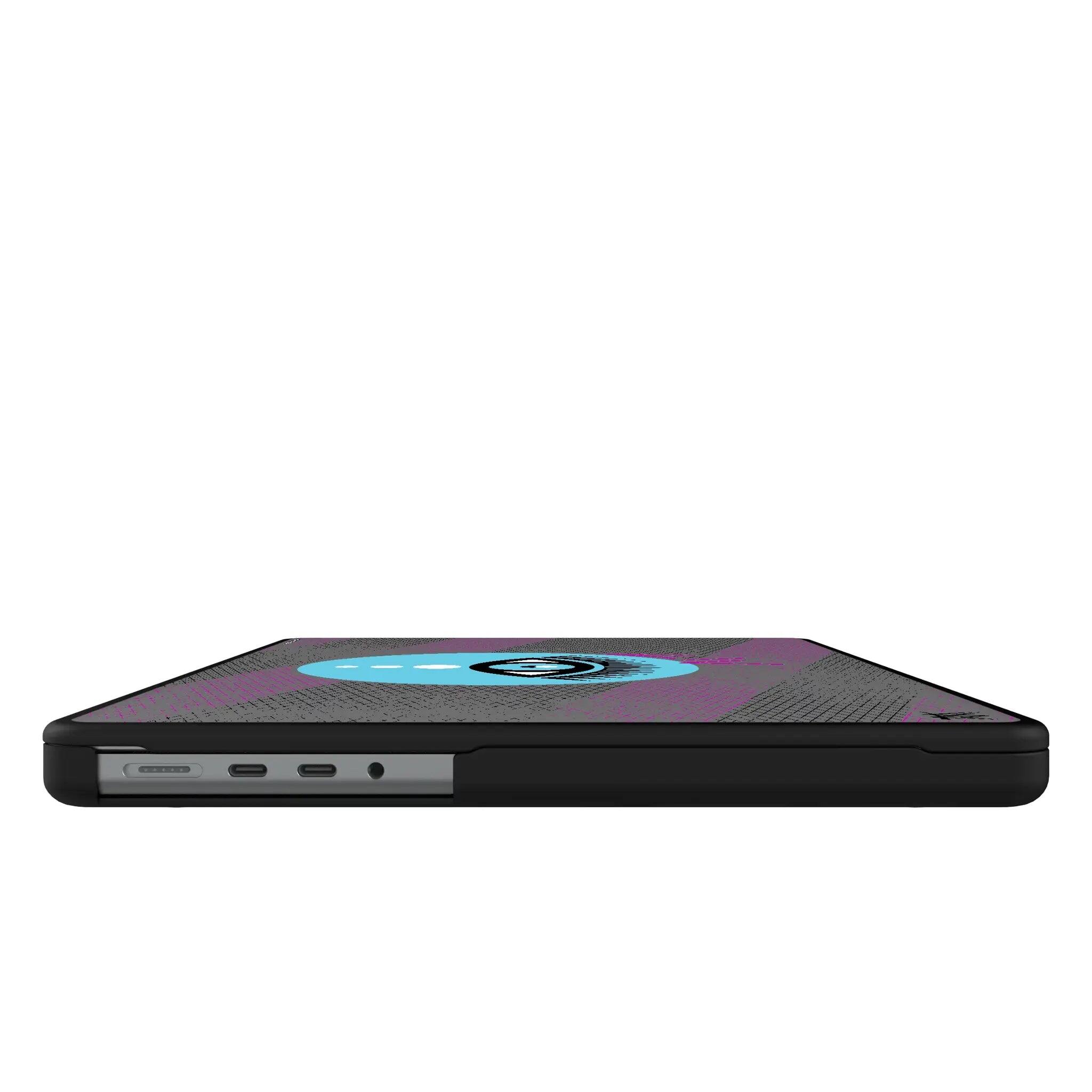 Back. Keyscaper - WWE Steel Laptop Case - Apple MacBook Pro 14-inch (2021)/(2023) - Liv Morgan.