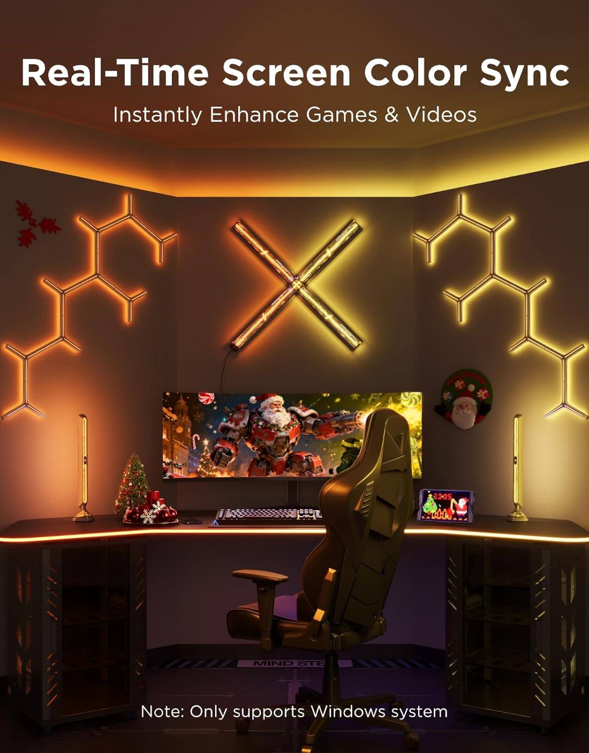 Real-Time Screen Color Sync  
Instantly Enhance Games & Videos  

Note: Only supports Windows system