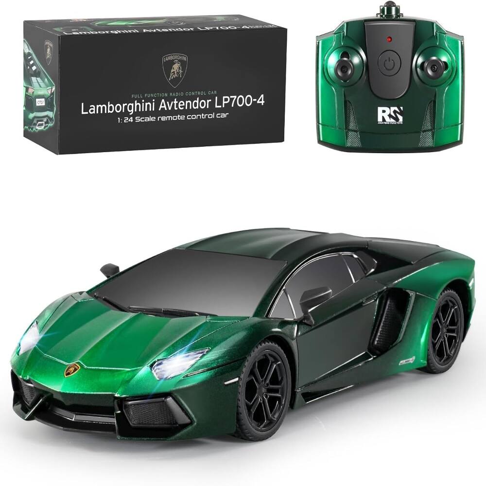 Loheer - RC Car 1:24 Scale Lambo Toy Fast Remote Control Car LP700 Race Model 3.7V 500mAh Birthday Gifts for Boys 8-12
