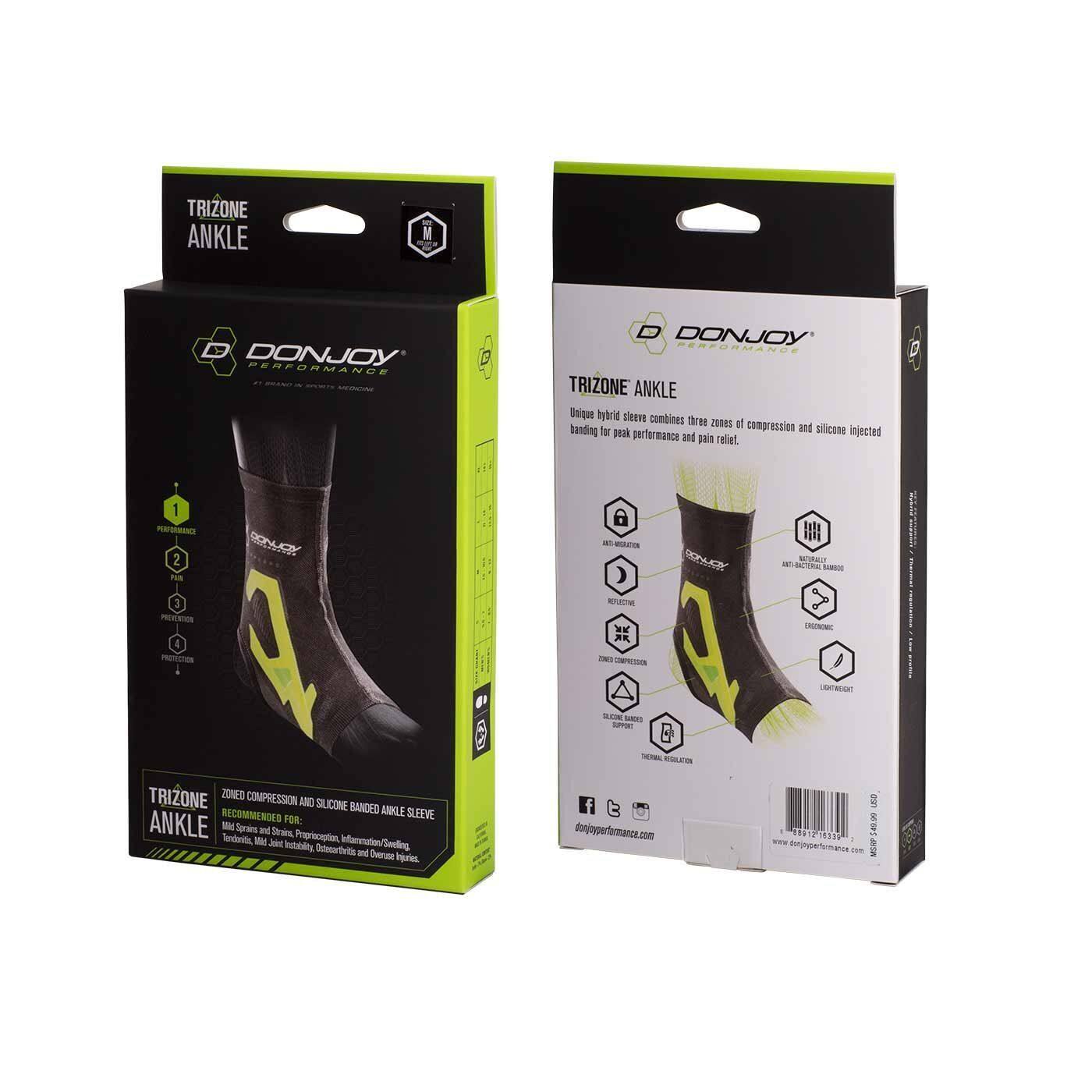DonJoy - PERFORMANCE Trizone Ankle Brace (Slime XL) - Green price history on PriceWatchPro