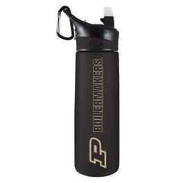 The Fanatic Group - Purdue Boilermakers 24oz. Tritan Plastic Sport Bottle - Black