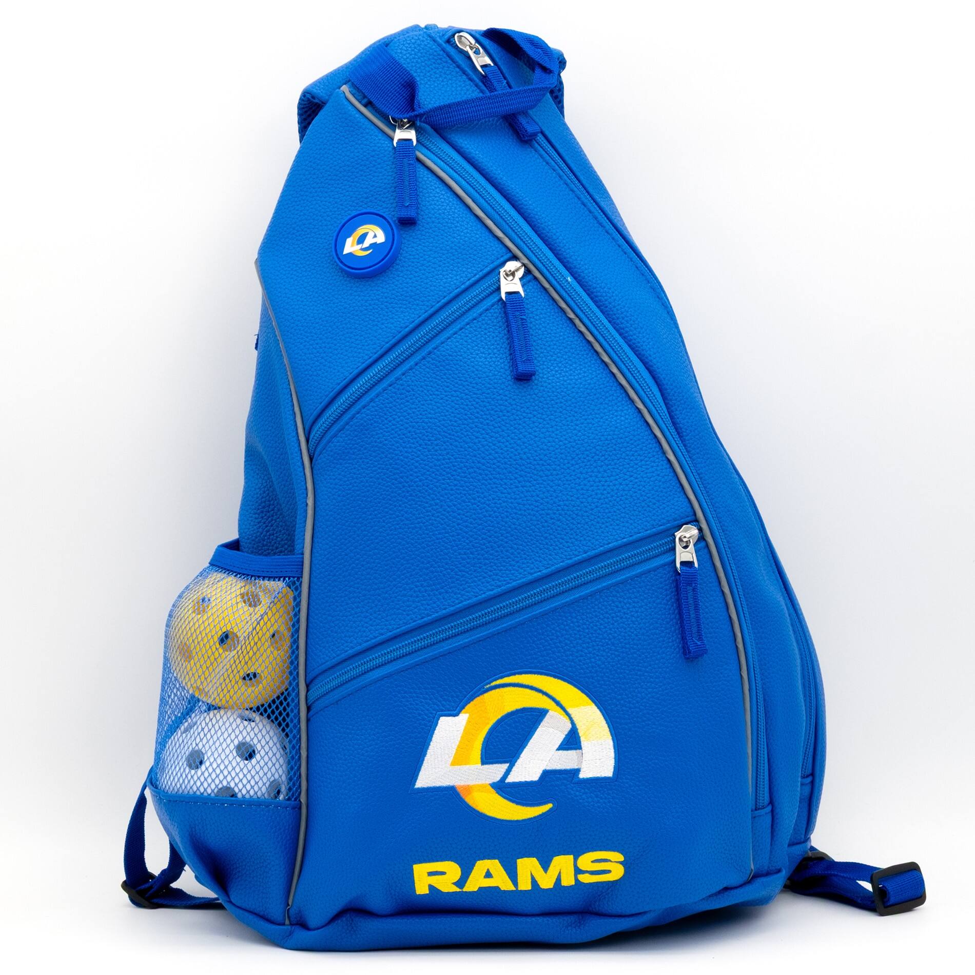 Team Golf - Los Angeles Rams Embroidered Team Backpack - Multicolor