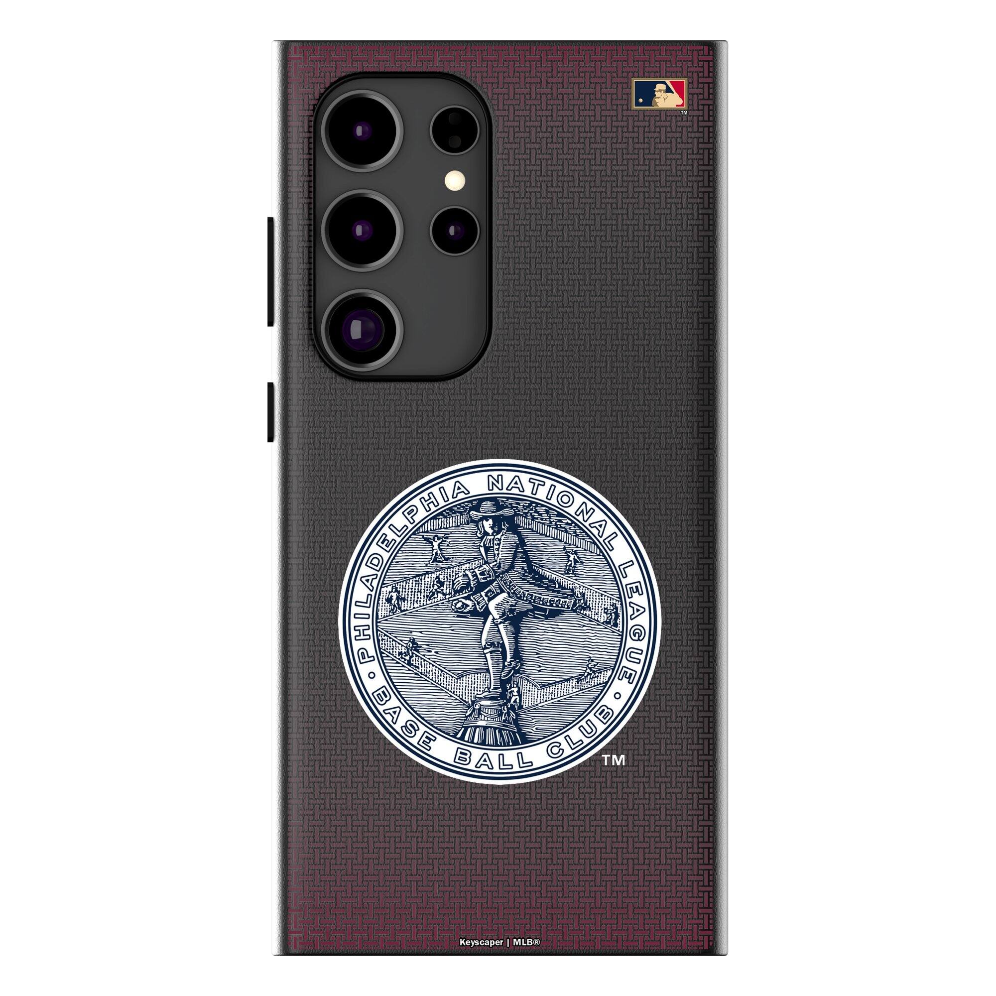 Keyscaper - MLB - Philadelphia Phillies - Cooperstown Collection 1915-1943 Galaxy Magnetic Bump Case - S24 - Black price history on PriceWatchPro