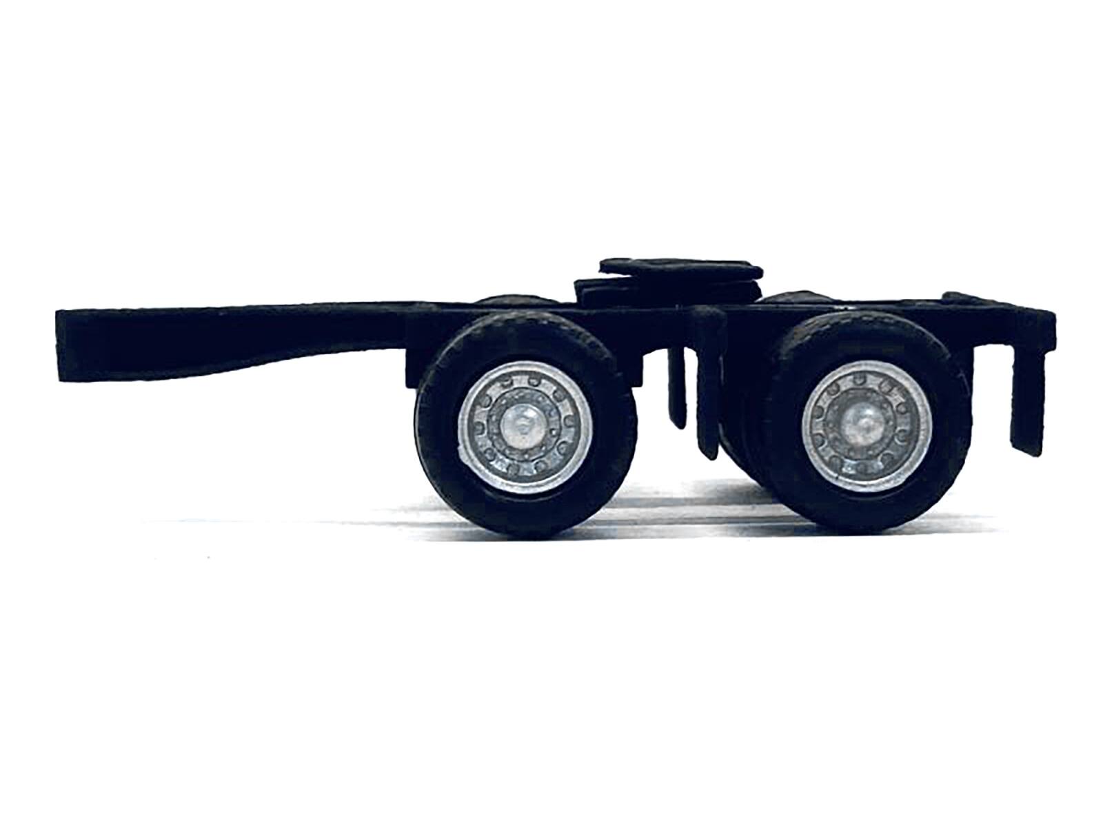 Alt View 1. Promotex - Dual Axle Converter Dolly A-Train 1/87 (HO) Plastic Model by Promotex.