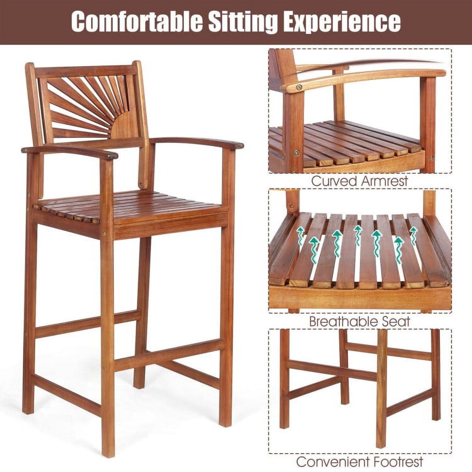 Comfortable Sitting Experience

- Curved Armrest
- Breathable Seat
- Convenient Footrest